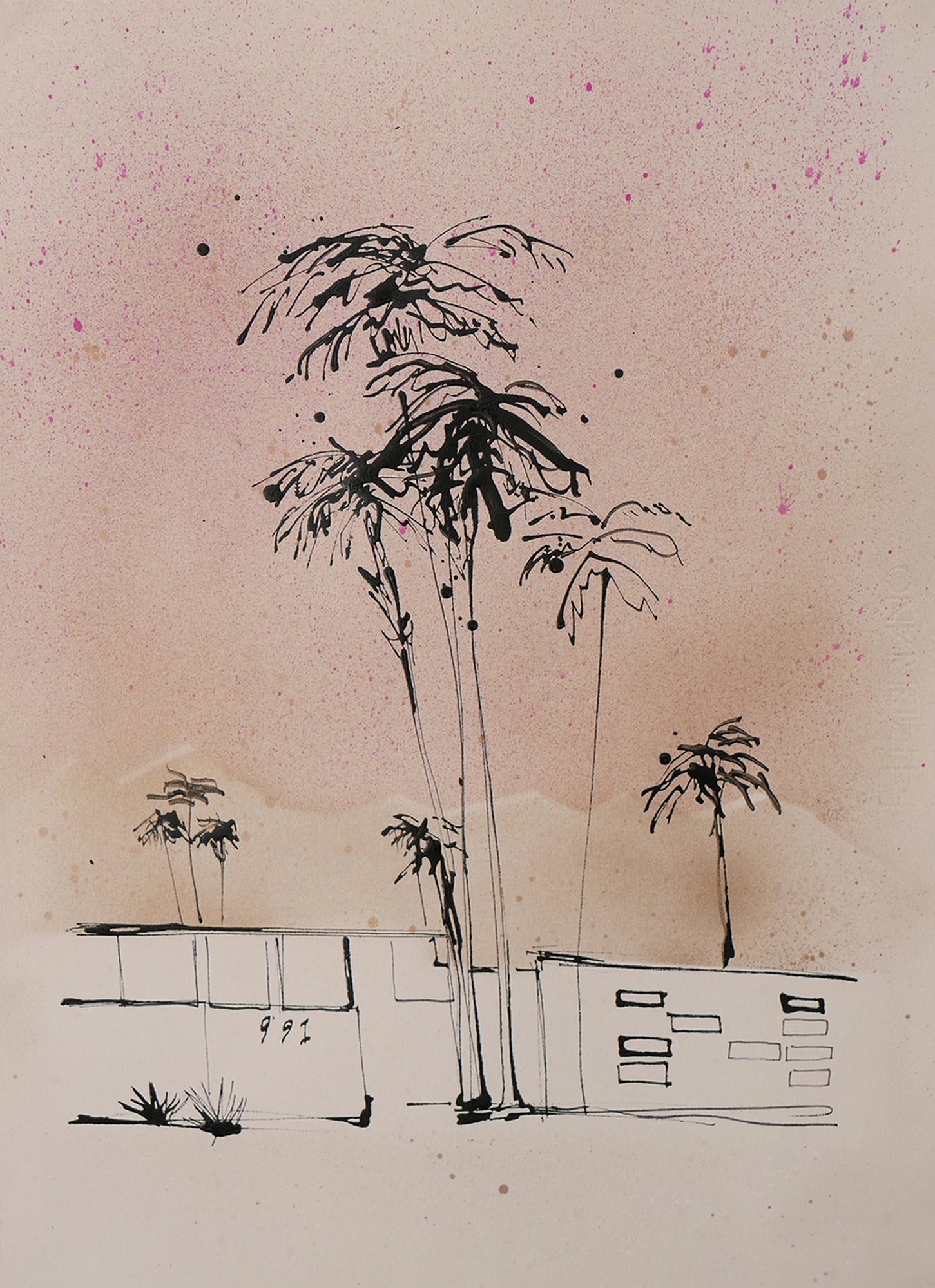 Retrouvez cette oeuvre de Caroline Tomlinson chez Acid Gallery. Encre, encre métallique, bombe aérosol et crayon de couleur sur papier Ink, metallic ink, spray paint and coloured pencil on paper Dimensions A3 29,7 x 42 cm Unique Juin 2020