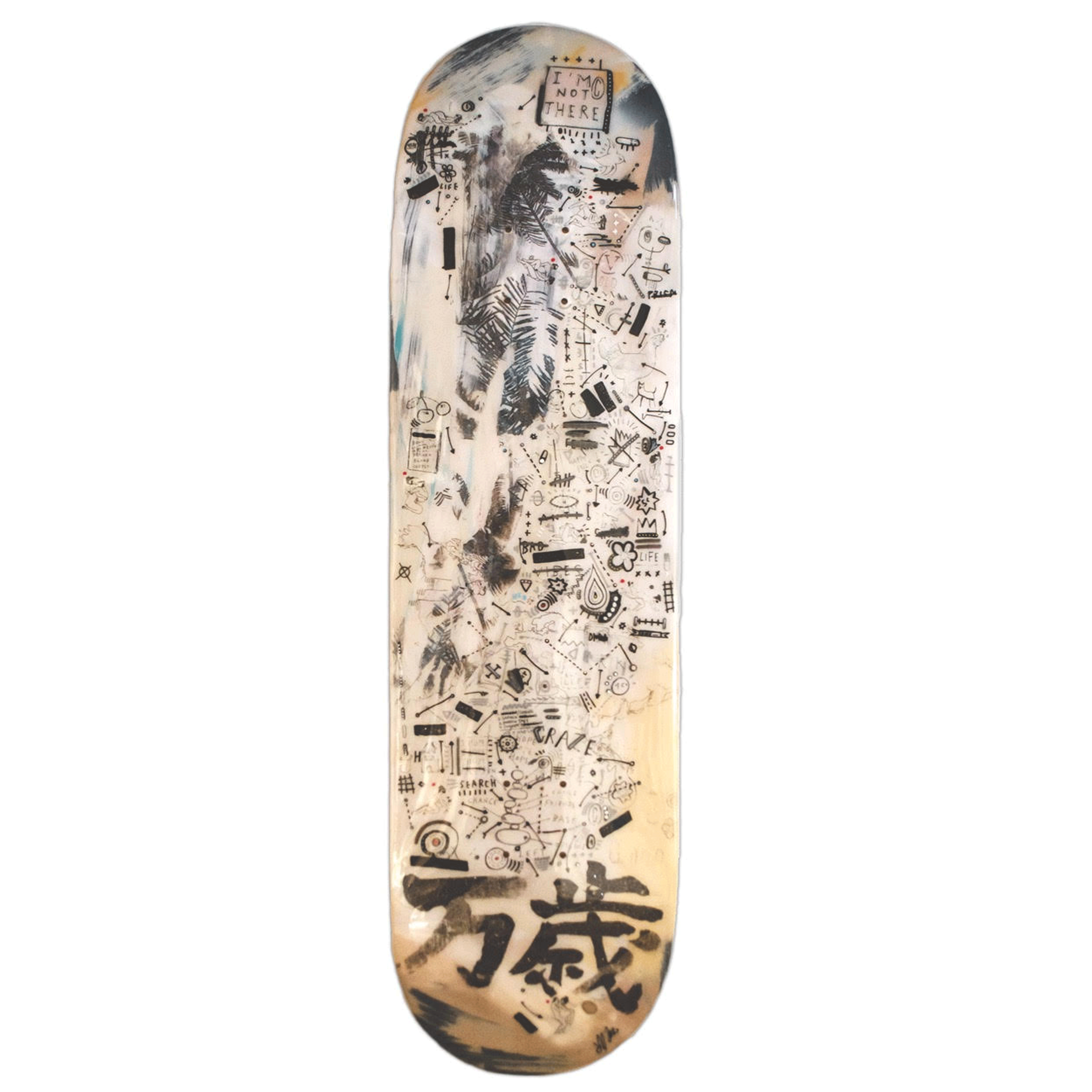 Sebastien Dominici « East trip copie » - 2021 - Mixed Media & Resin - 21,5x81 cm
