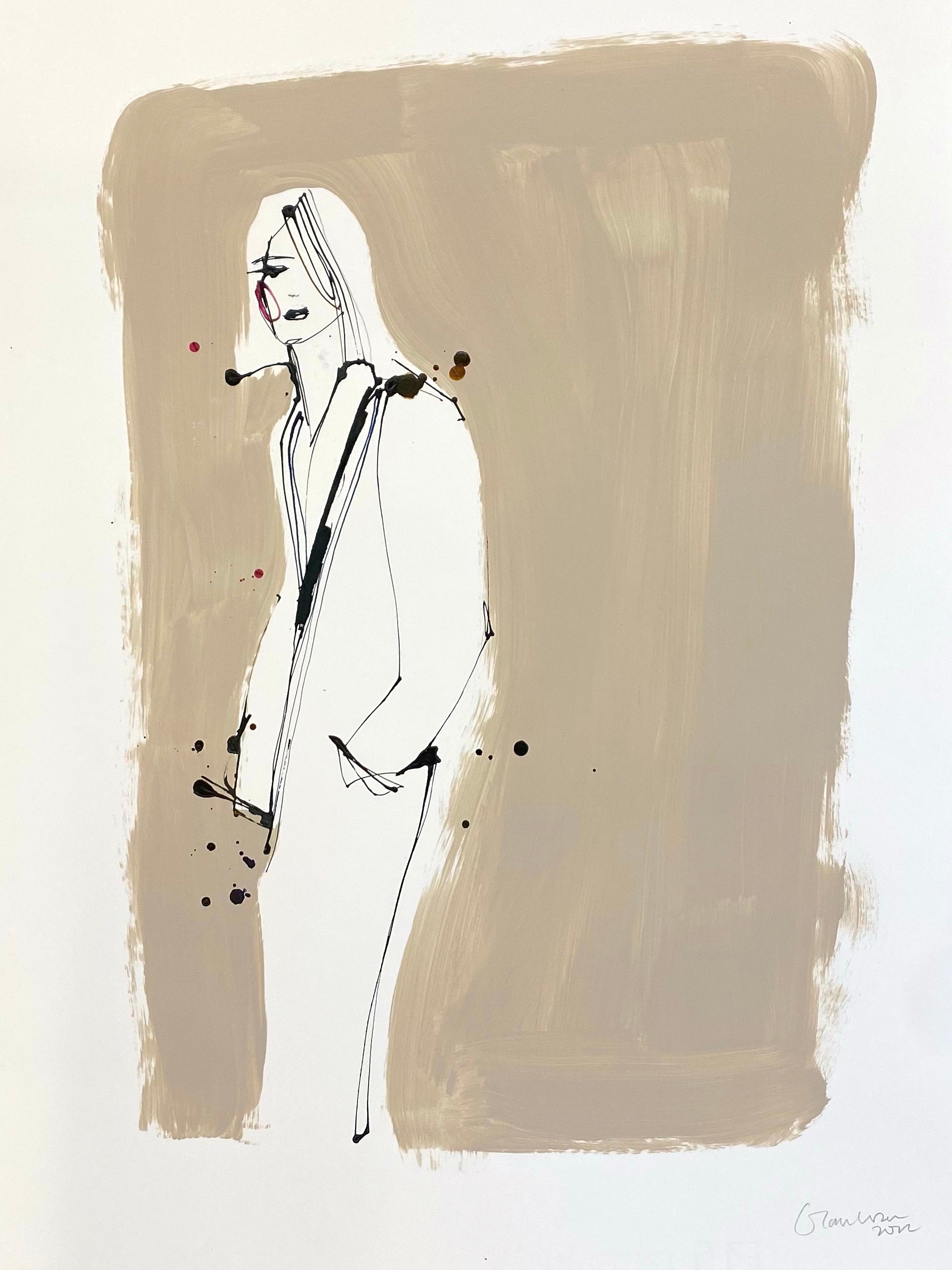 Retrouvez cette oeuvre de Caroline Tomlinson chez Acid Gallery. Encre et peinture Aquarelle Ink and Aquarelle Paint Dimensions 50 x 70 cm Unique 500 € encadré