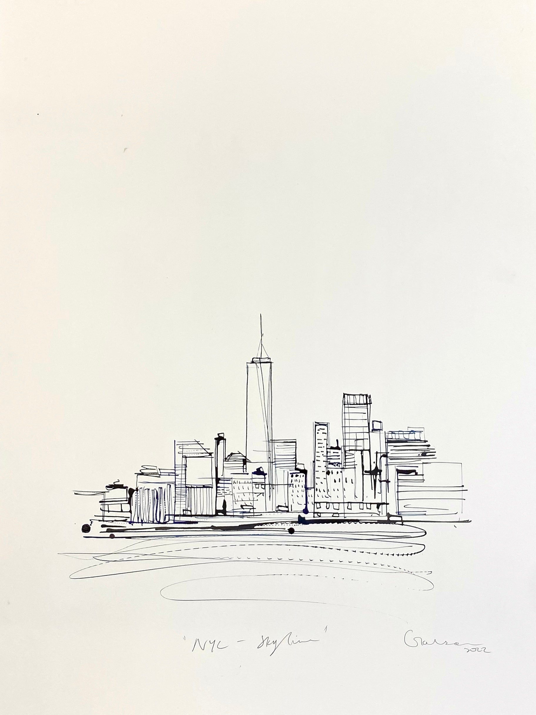 Retrouvez cette oeuvre de Caroline Tomlinson chez Acid Gallery. Encre et peinture Aquarelle Ink and Aquarelle Paint Dimensions 50 x 70 cm Unique 500 € encadré