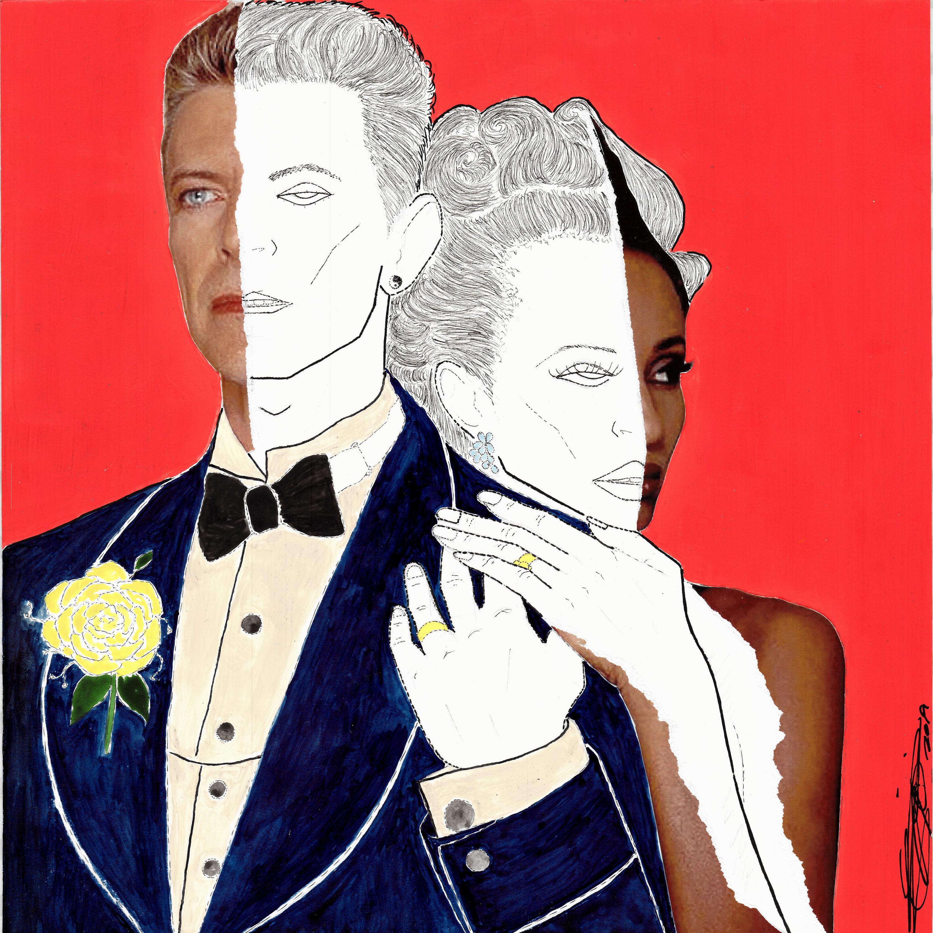 Emmanuel Unaji “Odyssey - David Bowie & Iman”