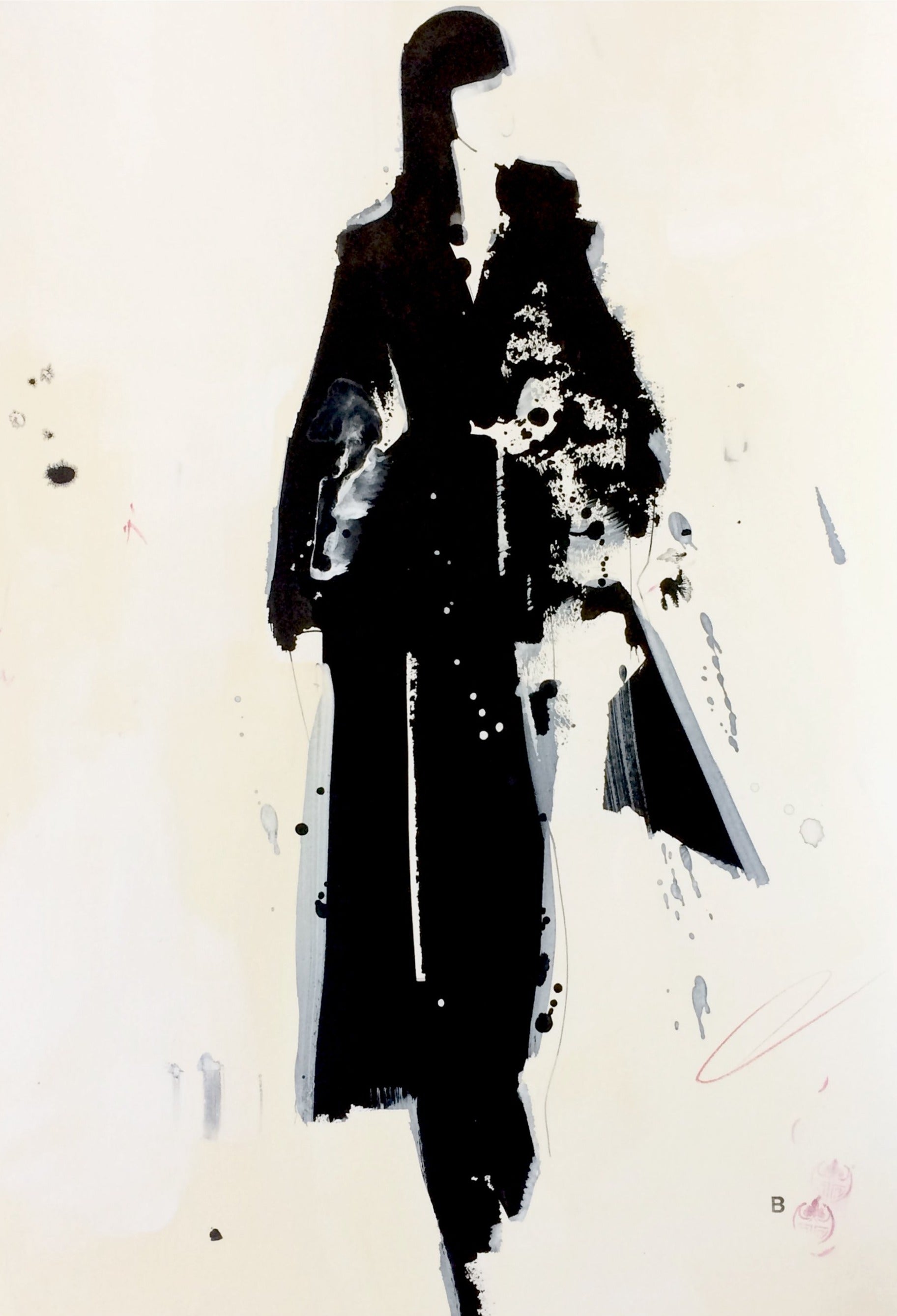 Retrouvez chez Acid Gallery les oeuvres de Bridget Strachan, galerie d'art contemporain, Vieux Lille | Dessinés à la main, encre de Chine et gouache sur carte Hand drawn, Indian Ink and Gouache on card Dimensions A3 29,7 x 42 cm Unique 2020