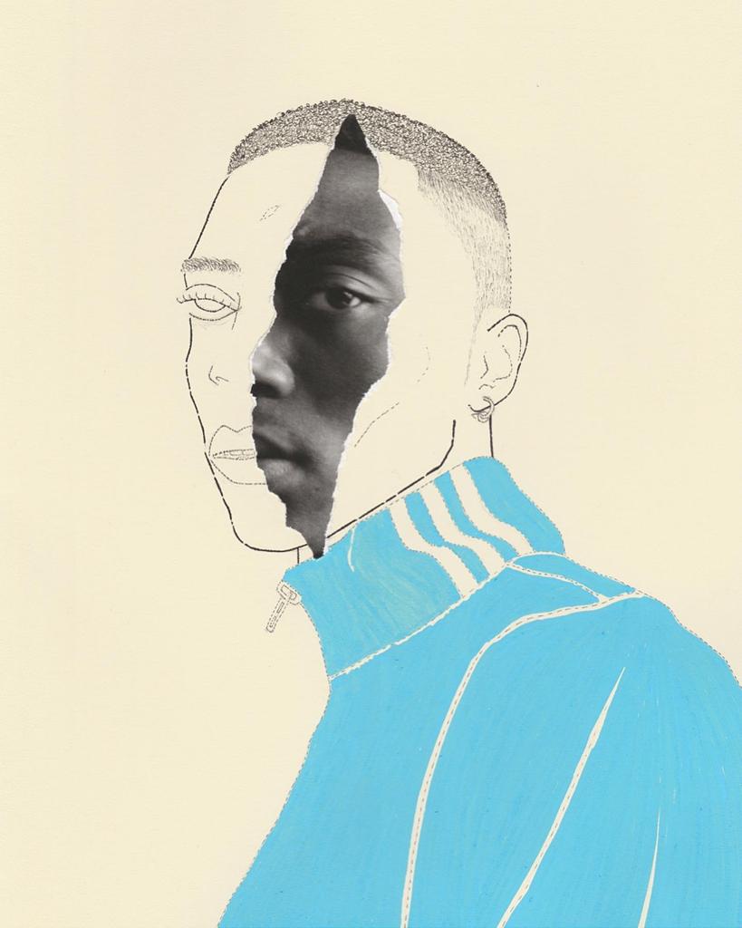 Retrouvez chez Acid Gallery les oeuvres de Emmanuel Unaji, galerie d'art contemporain, Vieux Lille | Acrylique, aquarelle, plume et collage sur papier Acrylic, watercolour, pen and collage on paper Dimensions A4 21 x 29,7 cm