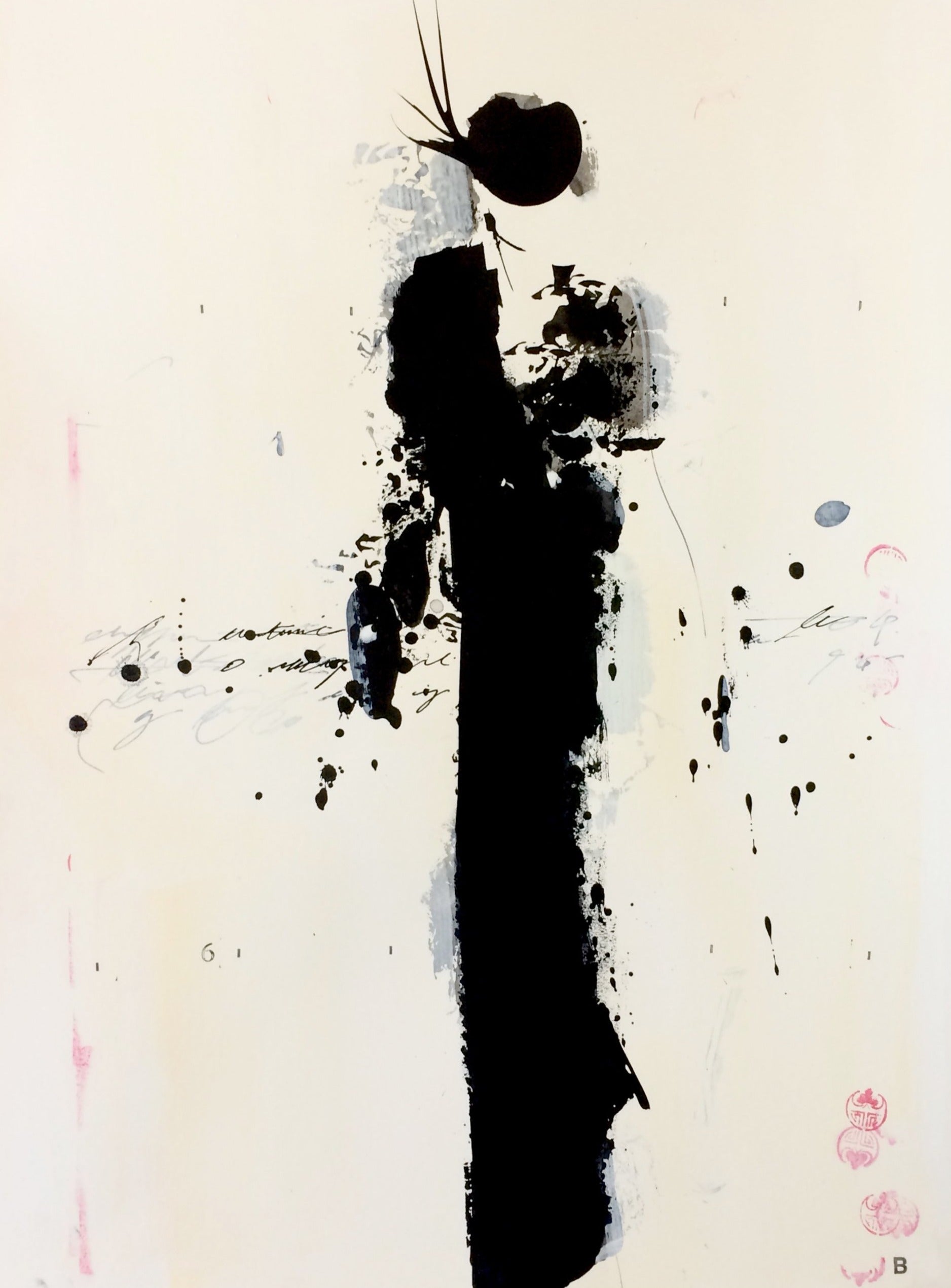 Retrouvez chez Acid Gallery les oeuvres de Bridget Strachan, galerie d'art contemporain, Vieux Lille | Dessiné à la main, encre de Chine et gouache sur carte Hand drawn, Indian Ink and Gouache on card Dimensions A3 29,7 x 42 cm Unique 2020