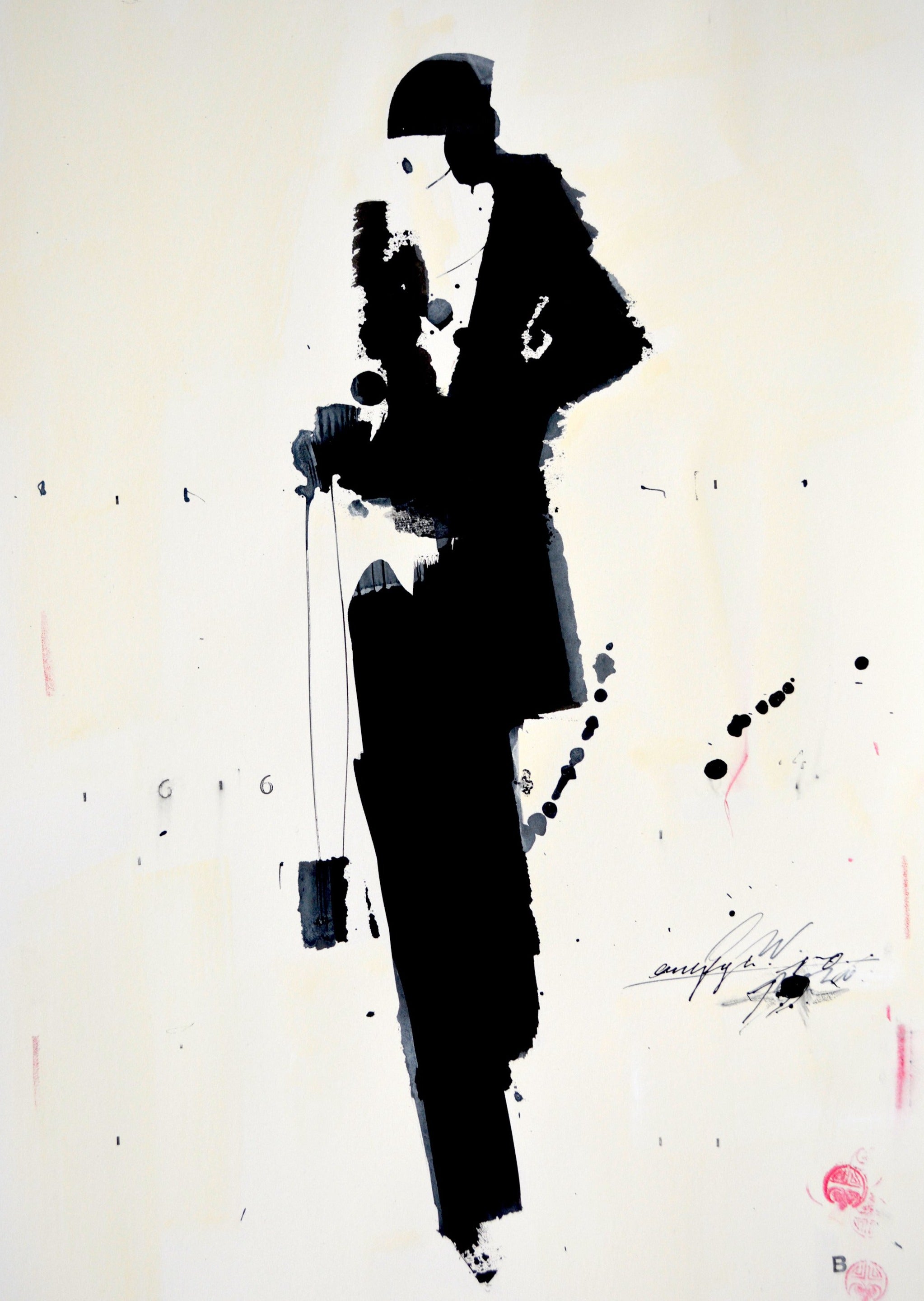 Retrouvez chez Acid Gallery les oeuvres de Bridget Strachan, galerie d'art contemporain, Vieux Lille | Dessiné à la main, encre de Chine et gouache sur carte Hand drawn, Indian Ink and Gouache on card Dimensions A3 29,7 x 42 cm Unique 2020
