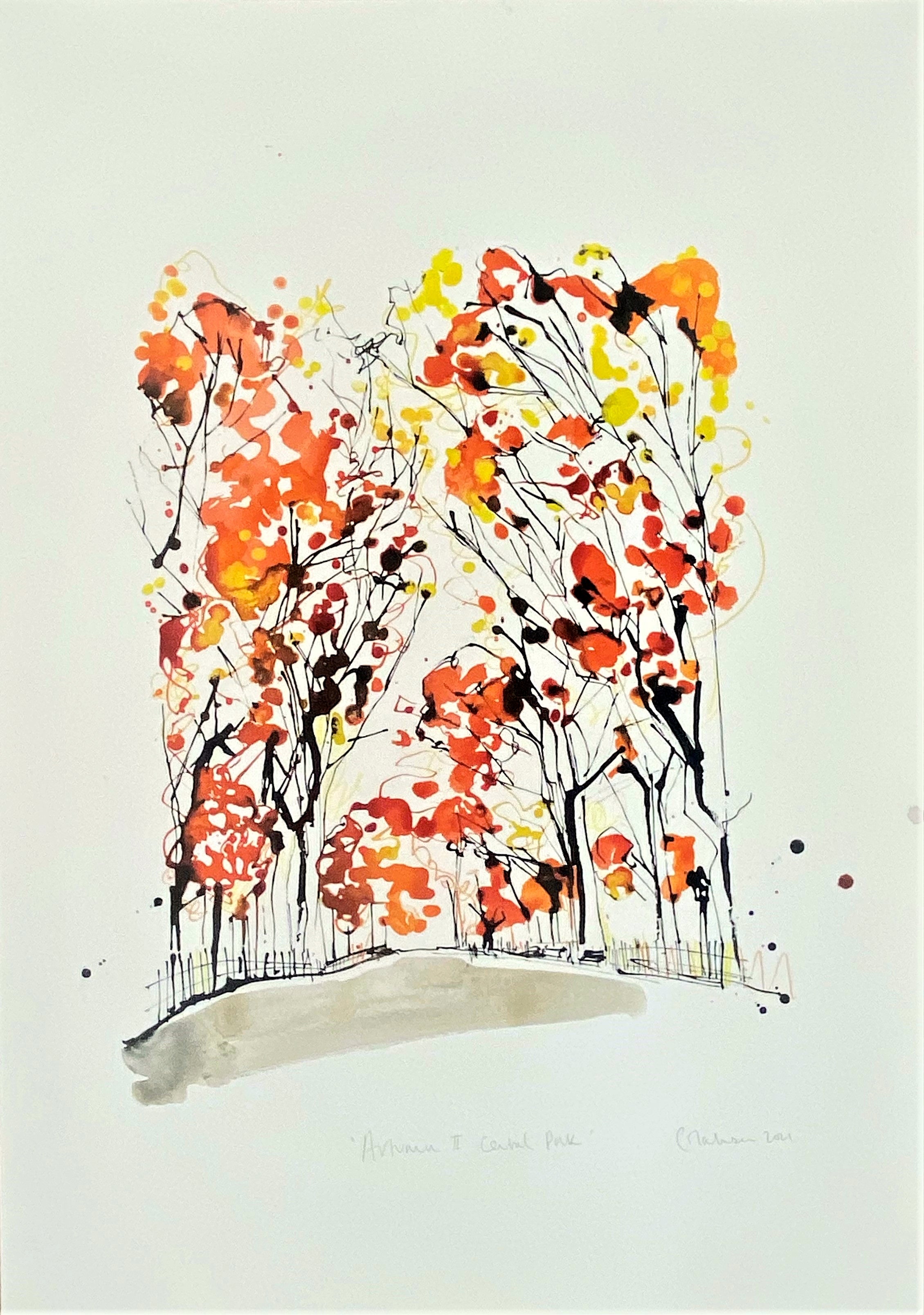 Retrouvez cette oeuvre de Caroline Tomlinson chez Acid Gallery. Encre et peinture Aquarelle Ink and Aquarelle Paint Dimensions 50 x 70 cm Unique 500€ encadré