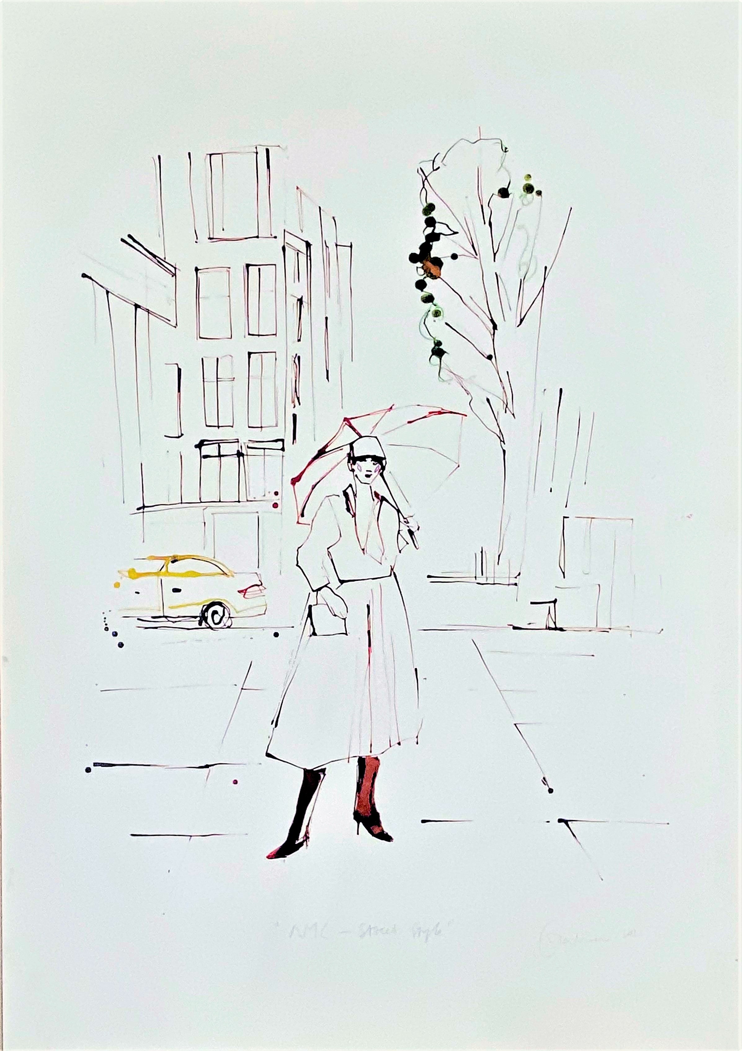 Retrouvez cette oeuvre de Caroline Tomlinson chez Acid Gallery. Encre et peinture Aquarelle Ink and Aquarelle Paint Dimensions 50 x 70 cm Unique 500 € encadré