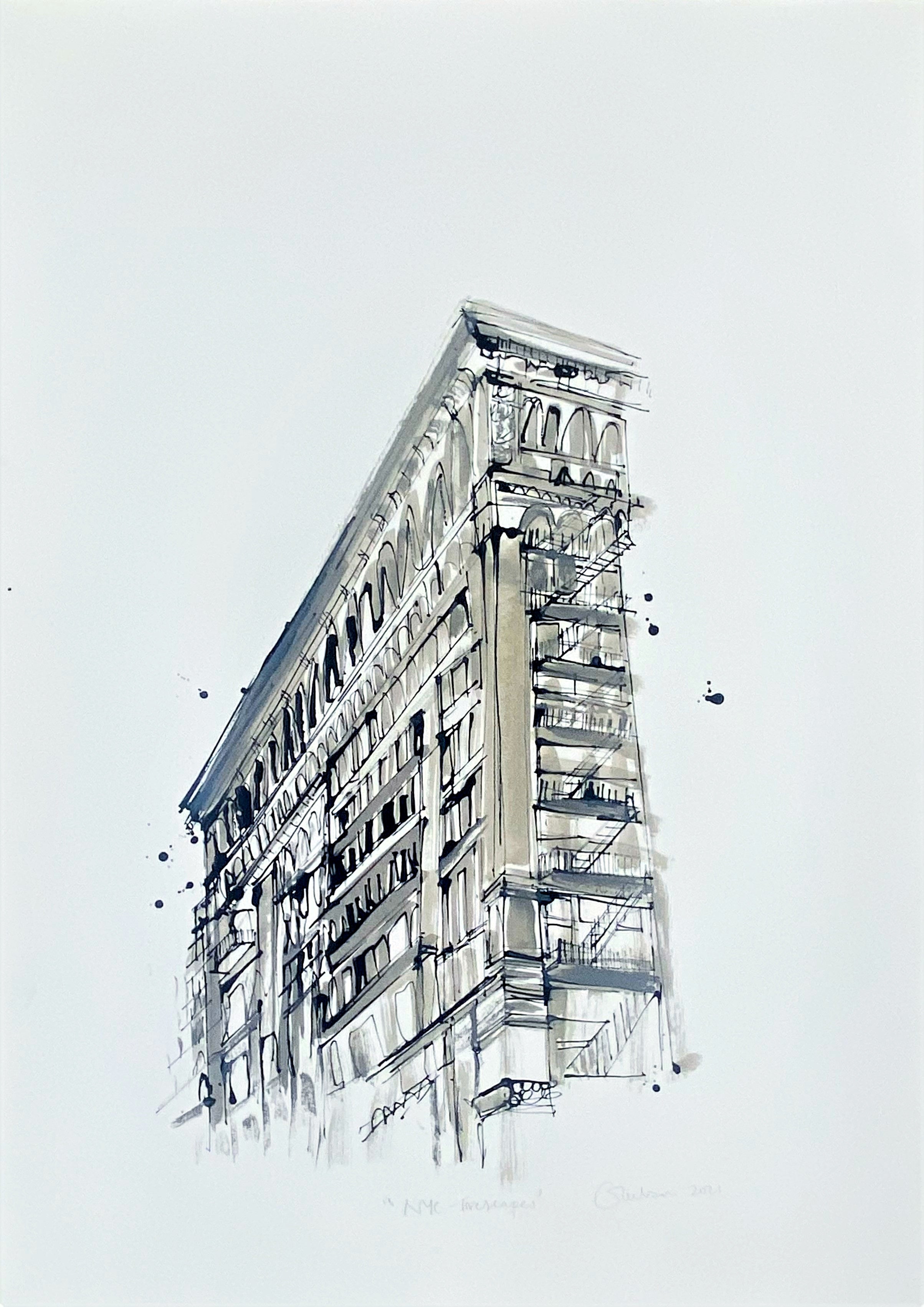 Retrouvez cette oeuvre de Caroline Tomlinson chez Acid Gallery. Encre et peinture Aquarelle Ink and Aquarelle Paint Dimensions 50 x 70 cm Unique 500€ encadré