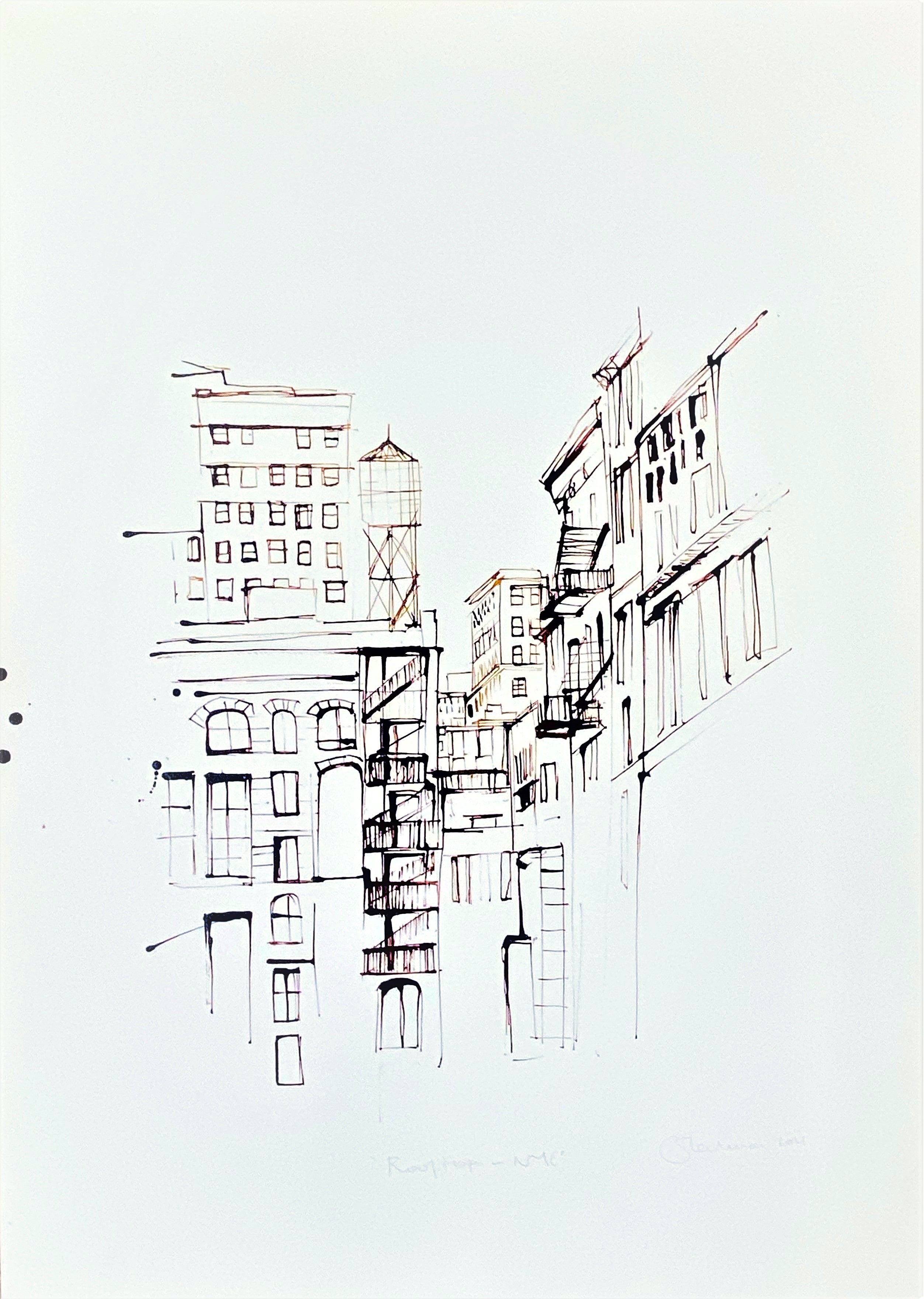 Retrouvez cette oeuvre de Caroline Tomlinson chez Acid Gallery. Encre et peinture Aquarelle Ink and Aquarelle Paint Dimensions 50 x 70 cm Unique 500 € encadré