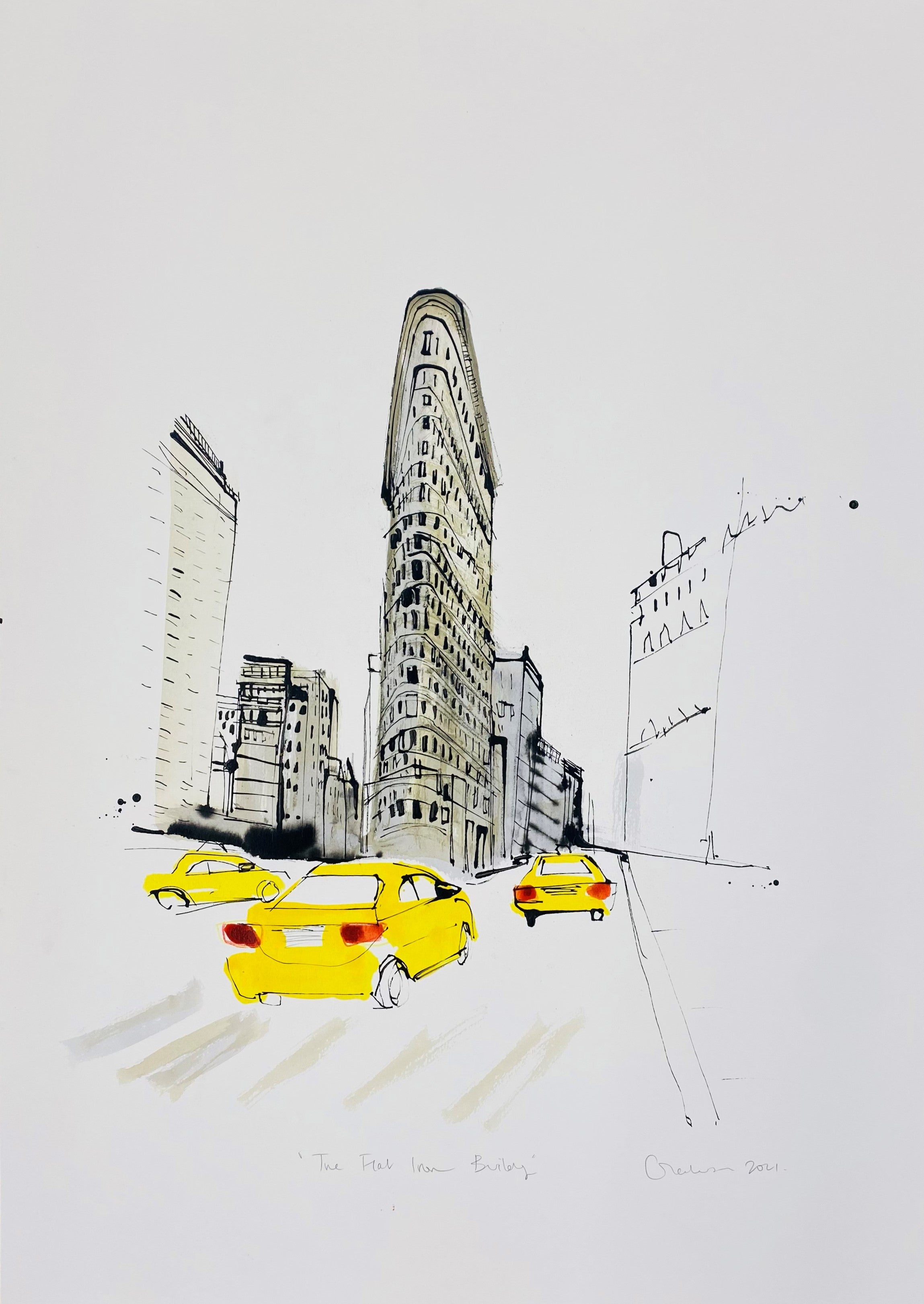 Retrouvez cette oeuvre de Caroline Tomlinson chez Acid Gallery. Encre et peinture Aquarelle Ink and Aquarelle Paint Dimensions 50 x 70 cm Unique 500 € encadré