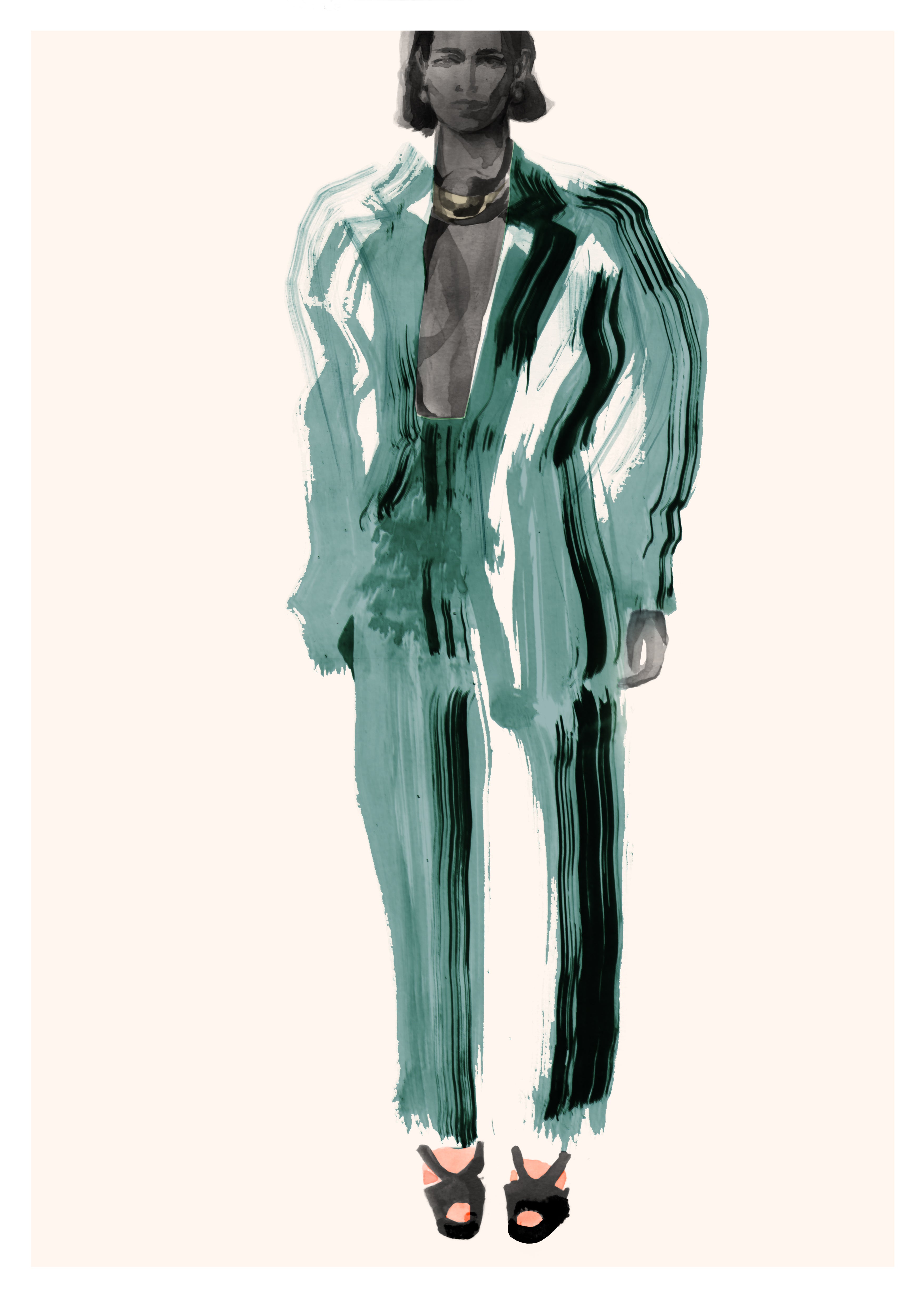 Retrouvez chez Acid Gallery les oeuvres de Joanna Layla, galerie d'art contemporain, Vieux Lille | Edition Limitée 25 prints Fine Art Giclée Print – archival inks on Canson aquarelle paper (Encre de Chine et Aquarelle) Fine Art Giclée Print - Archival inks on Canson watercolor paper (India ink and watercolor) Dimensions 29,7 x 42 cm February 2020