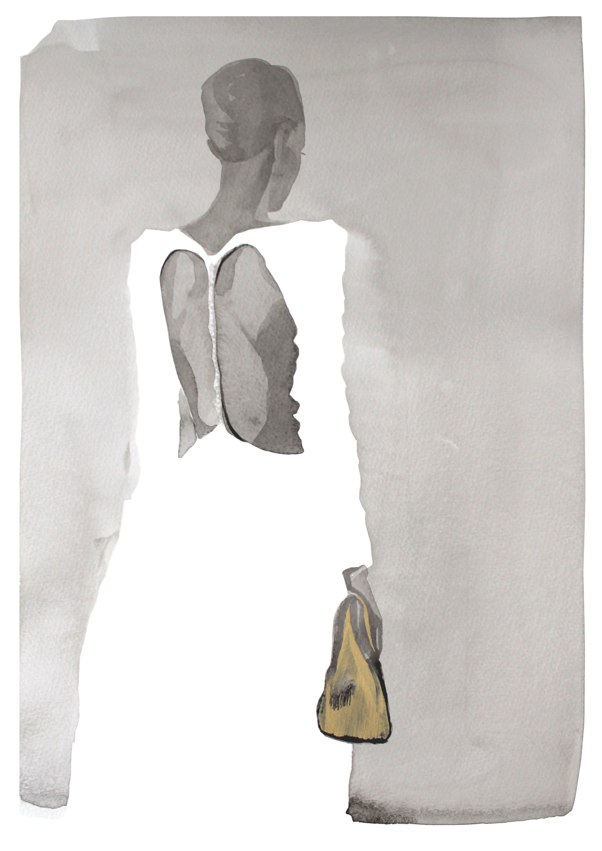 Retrouvez chez Acid Gallery les oeuvres de Joanna Layla, galerie d'art contemporain, Vieux Lille | Encre de Chine, peinture à l'argile sur papier aquarelle Indian ink, clay paint on watercolour paper Dimensions 29,7 x 42 cm Mai 2020