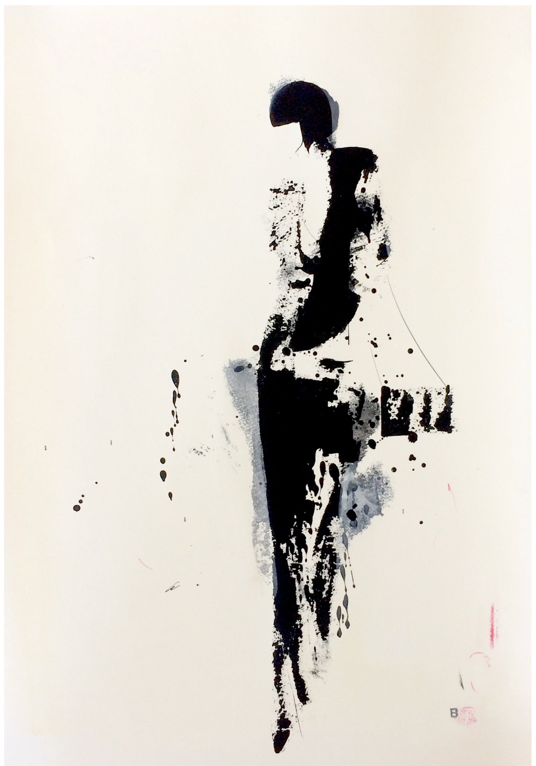 Retrouvez chez Acid Gallery les oeuvres de Bridget Strachan, galerie d'art contemporain, Vieux Lille | Dessiné à la main, encre de Chine et gouache sur carte Hand drawn, Indian Ink and Gouache on card Dimensions A3 29,7 x 42 cm Unique 2020
