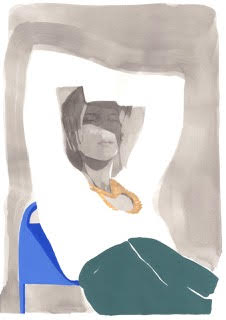 Joanna Layla ‘Blue Chair’
