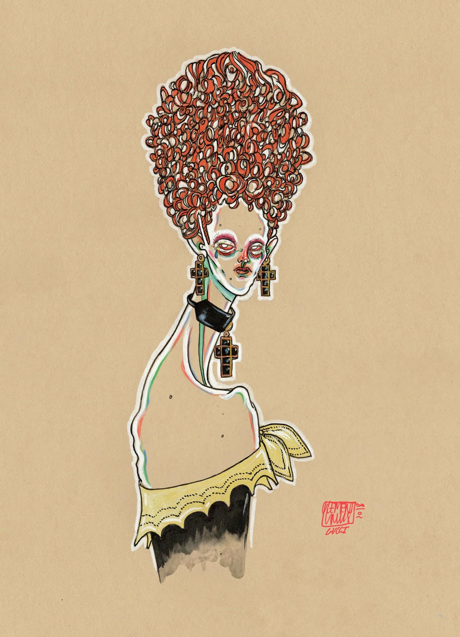Retrouvez cette oeuvre de Clément Louis chez Acid Gallery.  Techniques mixtes sur papier Mixed media on paper Dimensions A3 29,7 x 42 cm Unique 2020