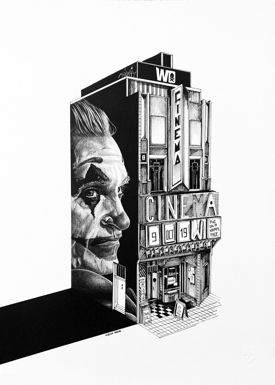 Vincent Lelièvre & Wayne Danza « Joker » |  Prints 100 exemplaires 29,7 x 42 cm (Format A3) au prix de 130 € 52 x 52 cm encadré au prix de 180 € 2022